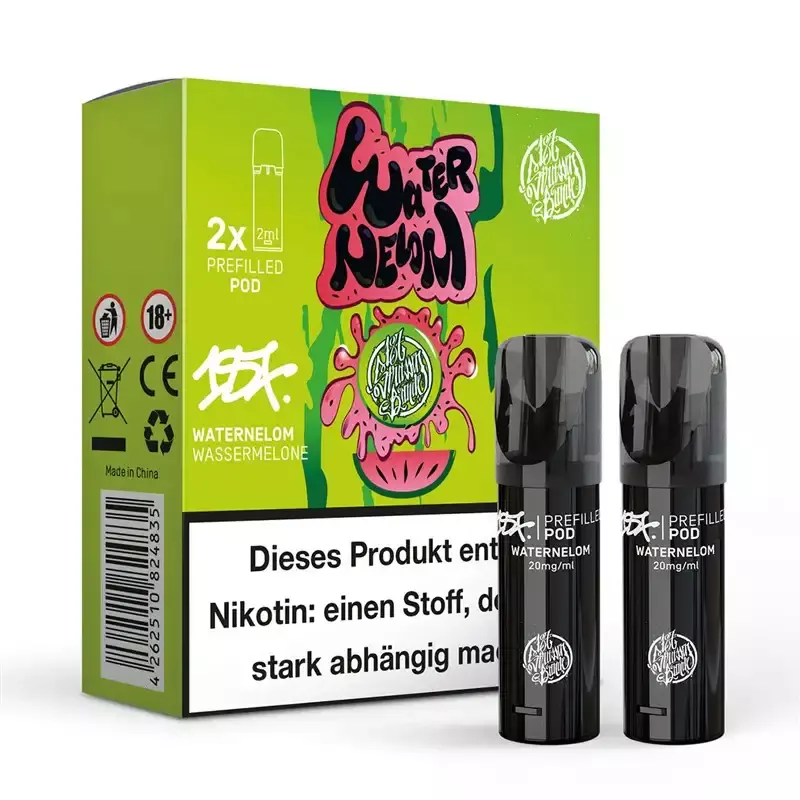 2x 187 Strassenbande Prefilled Pod - Waternelom 20mg/ml