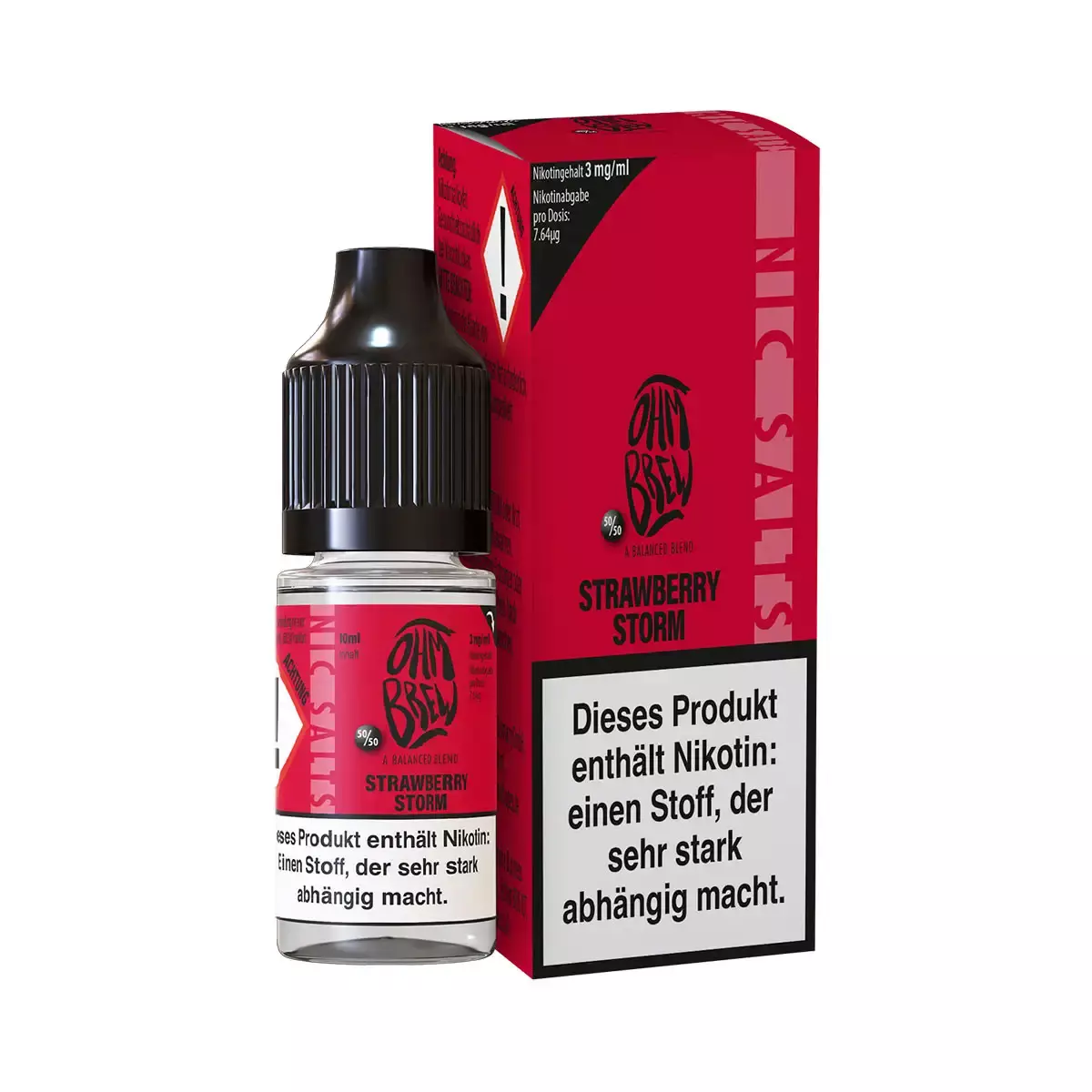 Strawberry Storm - 10ml Nikotinsalz-Liquid