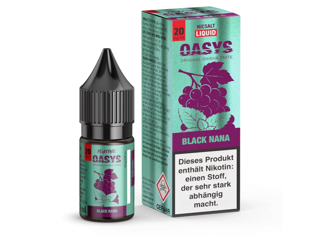 Oasys - Black Nana - 10ml Nikotinsalz-Liquid