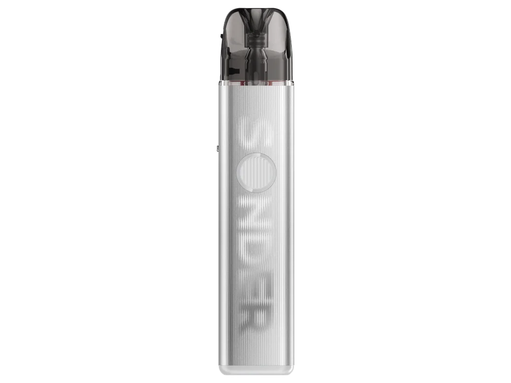 GeekVape Sonder Q3 Pod Kit in Weiß-Silber – schlankes Pod-System mit geprägtem SONDER-Schriftzug
