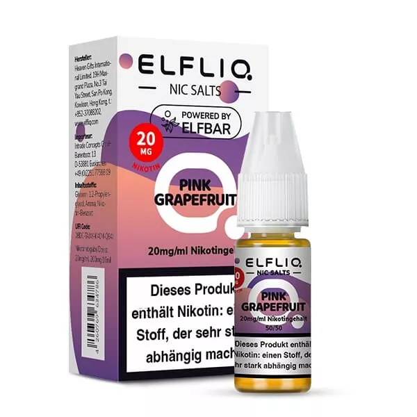 Elfliq Pink Grapefruit - 10ml Nikotinsalz-Liquid