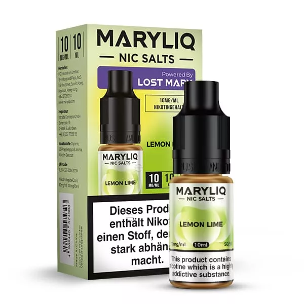 Maryliq Lemon Lime - 10ml Nikotinsalz-Liquid