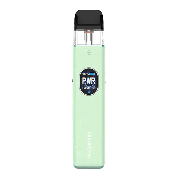 Vaporesso Xros 5 Pod Kit in Mintgrün – schlankes Pod-System mit rundem Display und eingelegtem Pod