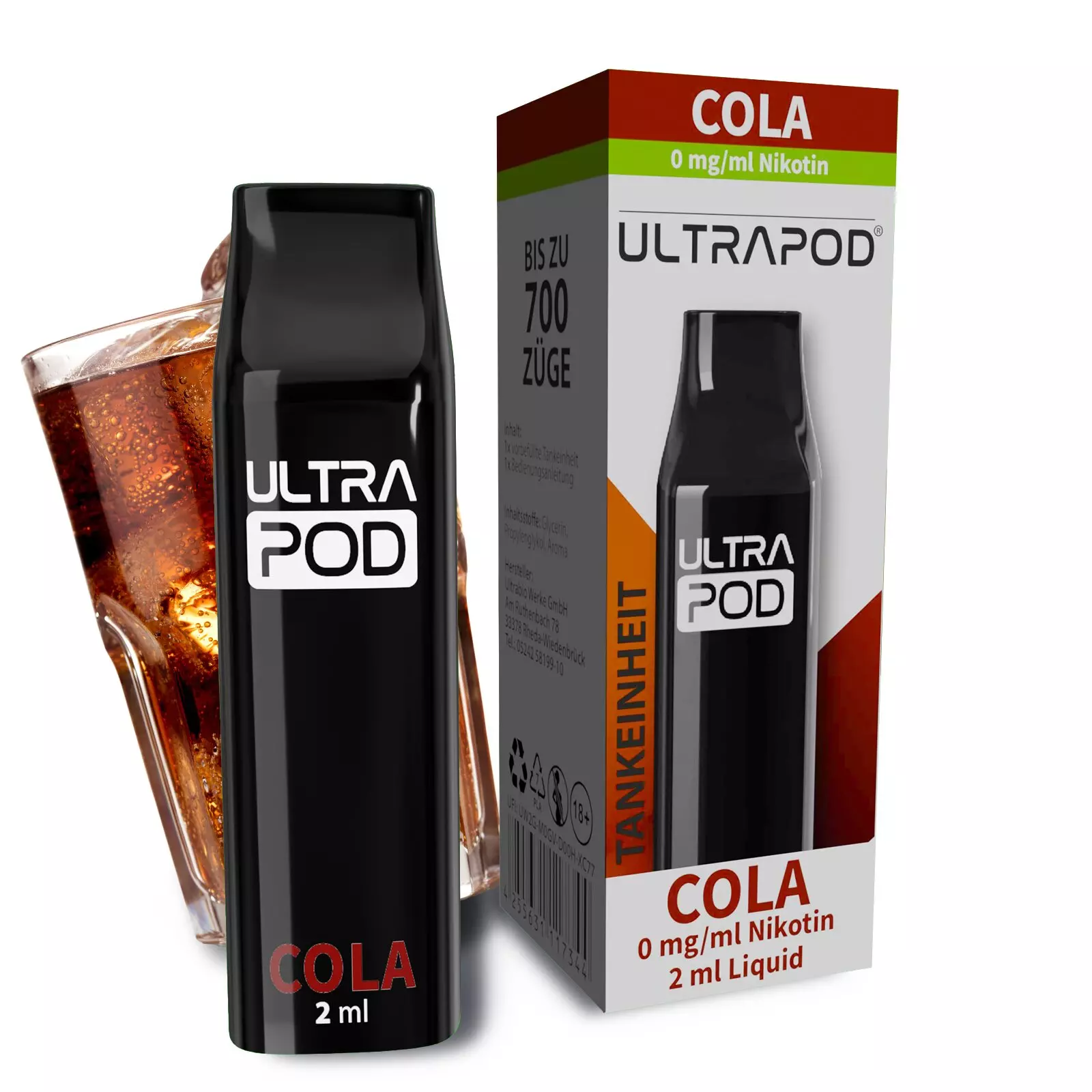 Ultrapod Prefilled Pod - Cola