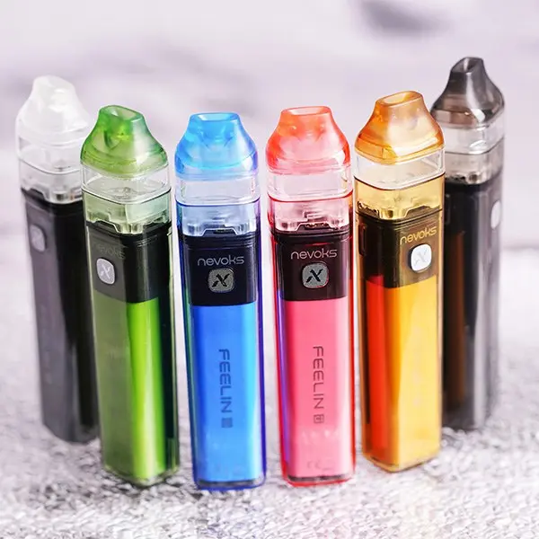 Nevoks Feelin C1 Pod Kit in sechs verschiedenen Farben, Pod mit farbigem Mundstück