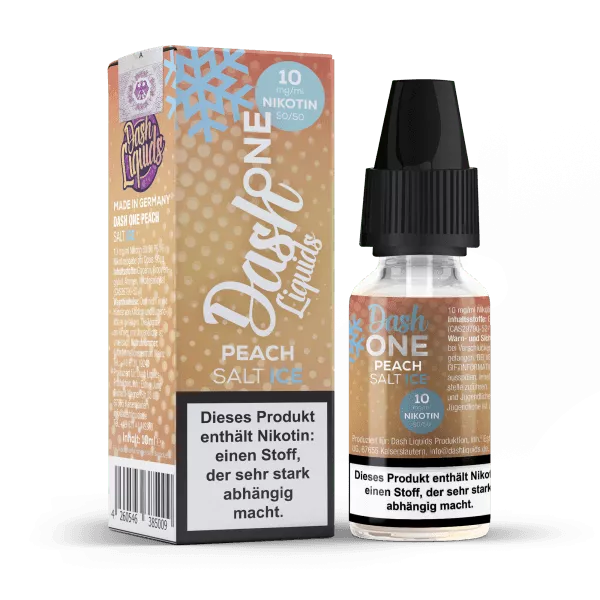 Dash One - Peach Ice - 10ml Nikotinsalz-Liquid