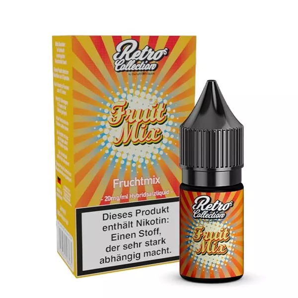 Retro Fruit Mix - 10ml Nikotinsalz-Liquid Retro Fruit Mix - 10ml Nikotinsalz-Liquid
