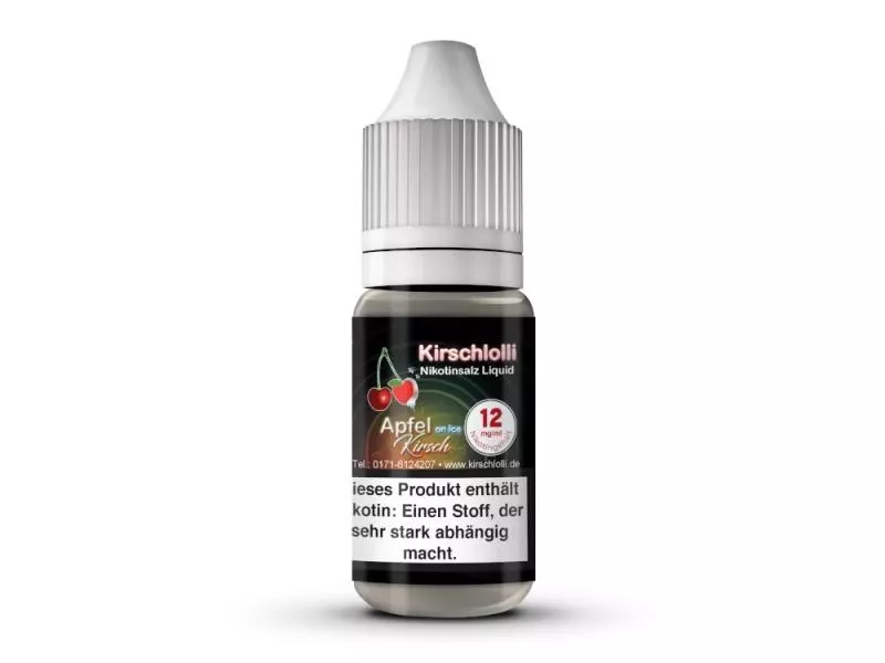 Kirschlolli Apfel Kirsch on Ice- 10ml Nikotinsalz-Liquid
