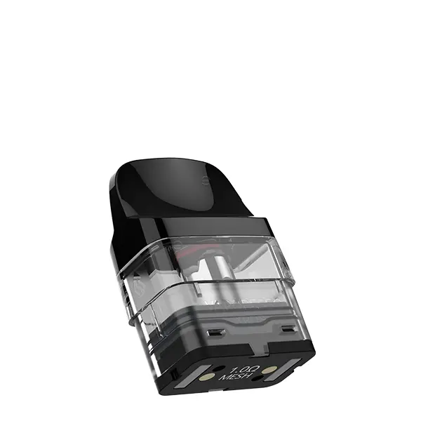 Vaporesso XROS Series Ersatz-Pod 2ml Corex 3.0, schwarzes Gehäuse, größerer transparenter Tank mit silbernem Verdampferkopf