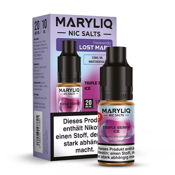 Maryliq Triple Berry Ice - 10ml Nikotinsalz-Liquid