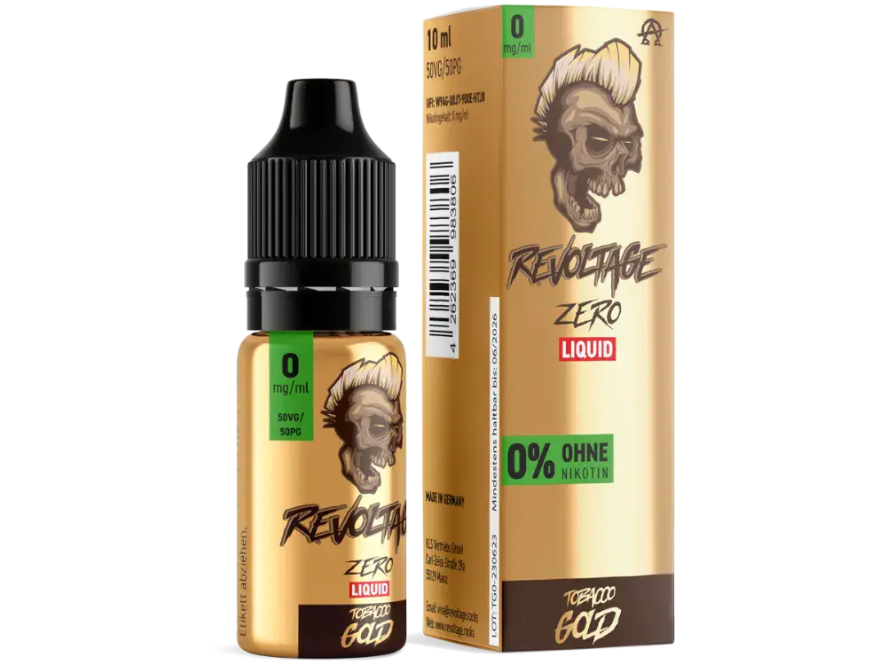 Tobacco Gold 10ml Hybrid-Nikotinsalz-Liquid