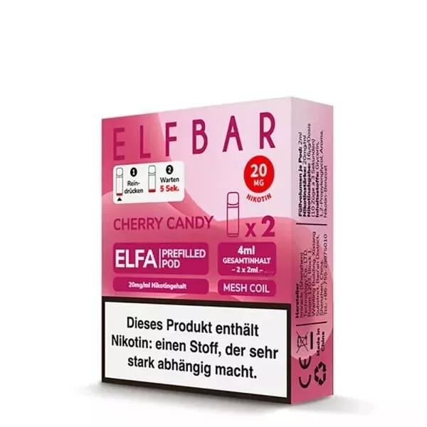 Elfbar Elfa Pods 20mg/ml - alle Sorten im 2er Pack