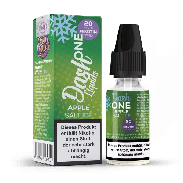 Dash One - Apple Ice - 10ml Nikotinsalz-Liquid
