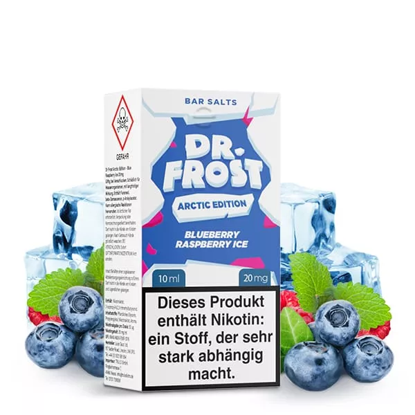 Arctic Edition - Blueberry Raspberry Ice - 10ml Nikotinsalz-Liquid