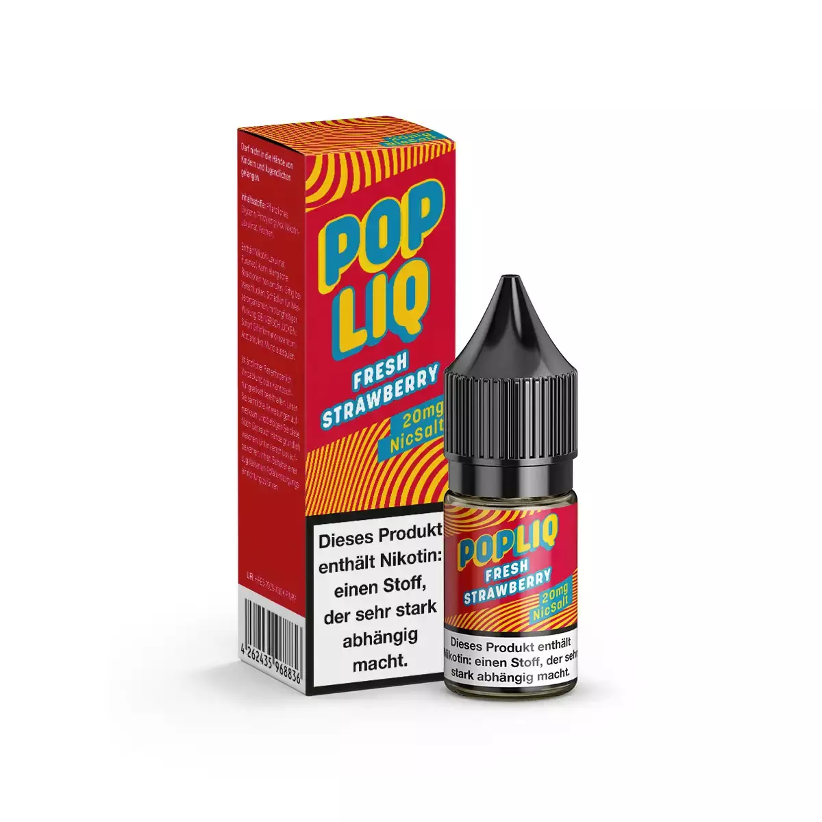 Fresh Strawberry - 10ml Nikotinsalz-Liquid