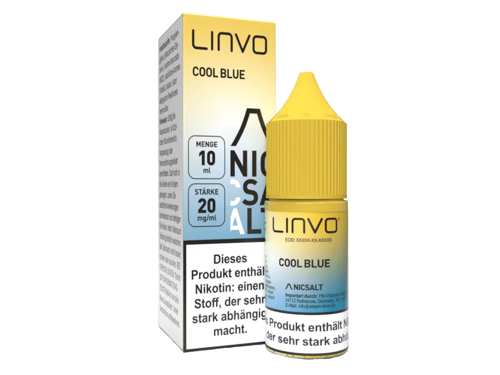 Linvo - Cool Blue - 10ml Nikotinsalz-Liquid