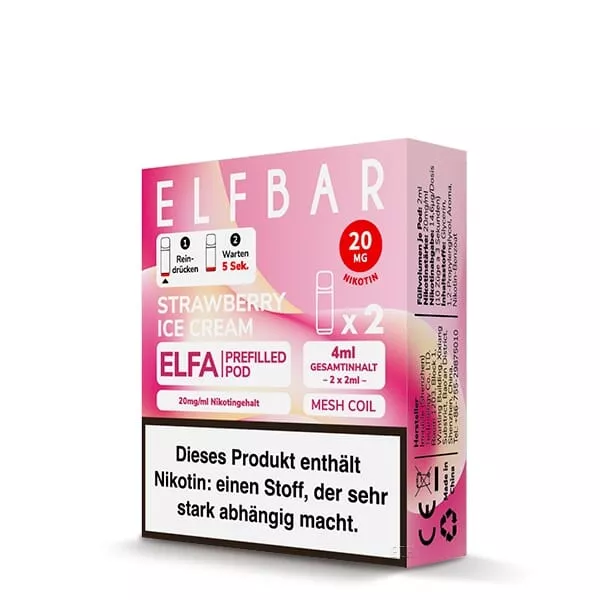 Elfbar Elfa Pods 20mg/ml - alle Sorten im 2er Pack