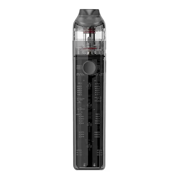 Nevoks Feelin C1 Pod Kit E-Zigarette in Dunkelgrau transparent, schlankes Stiftdesign mit Pod