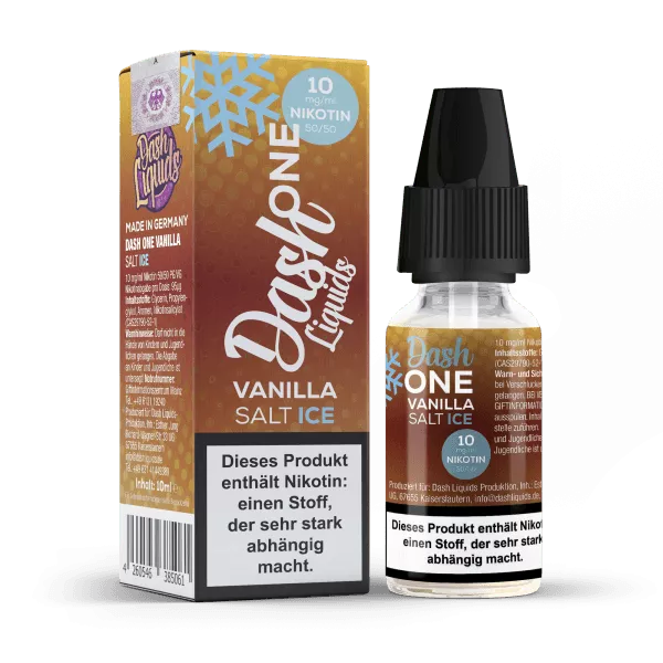 Dash One - Vanilla Ice - 10ml Nikotinsalz-Liquid