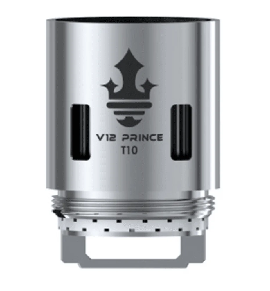 3x SMOK TFV12 Prince-T10 (0,12 Ohm) Verdampferkopf