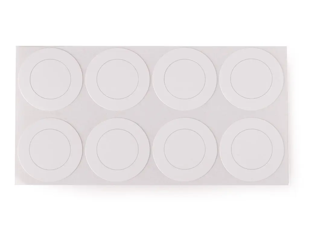 8x HPVC Isolierscheiben ø17 mm für 18650 Zellen