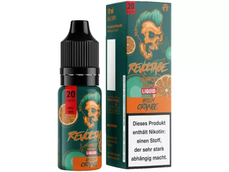 Green Orange 10ml Hybrid-Nikotinsalz-Liquid