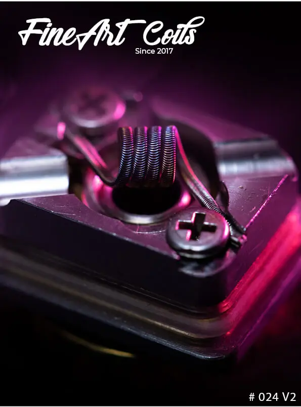FineArtCoils - 024 V2 - 2-Core Alien V2 Dotshell DTL