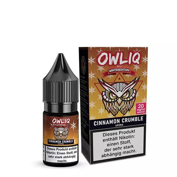 Winteredition Cinnamon Crumble - 10ml Nikotinsalz-Liquid