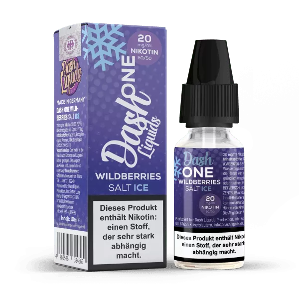 Dash One - Wildberries Ice - 10ml Nikotinsalz-Liquid