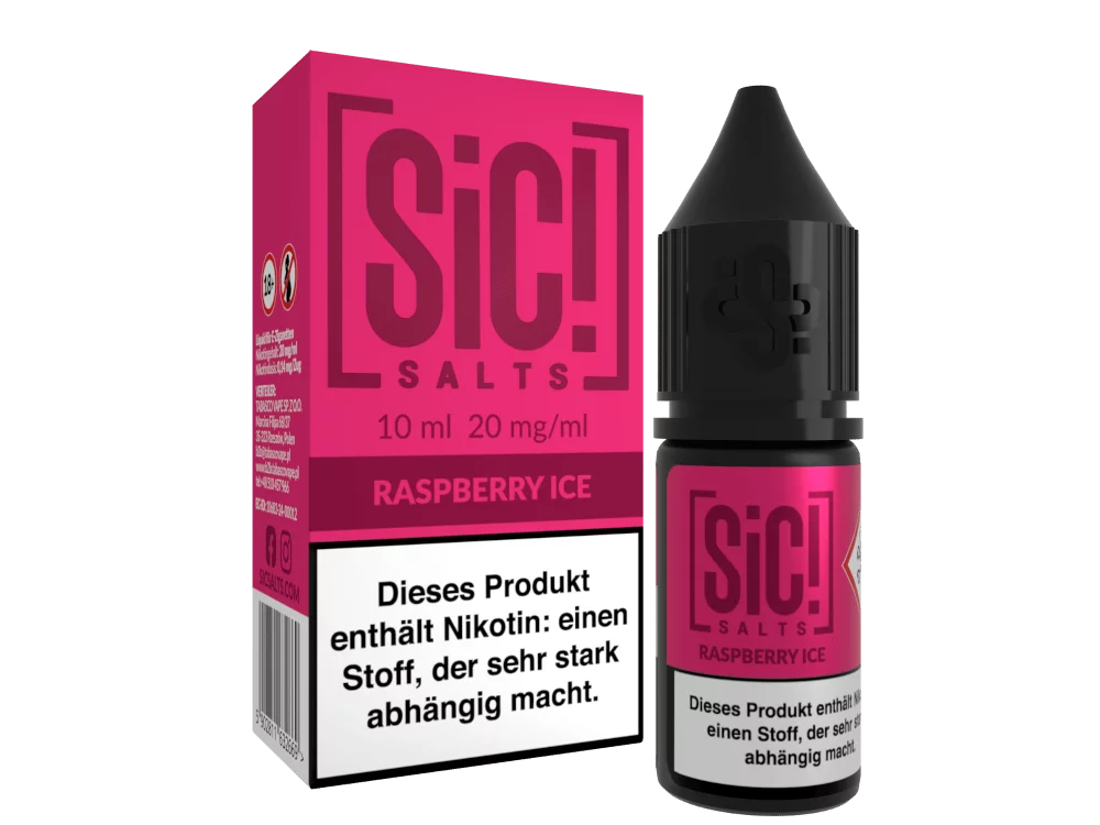 Raspberry Ice - 10ml Nikotinsalz-Liquid