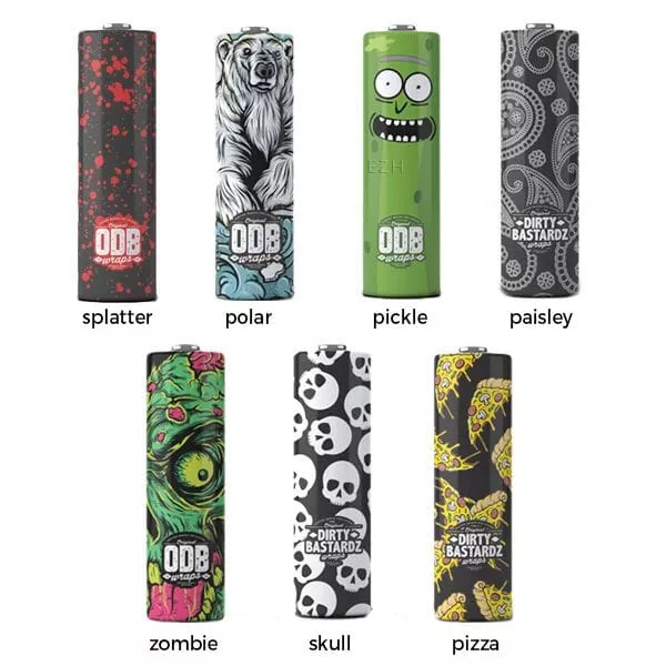 ODB 4 x 18650 Schrumpfschlauch - Battery Wrap