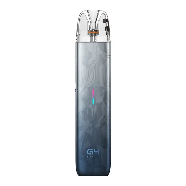 Uwell Caliburn G4 Mini Pod Kit in Dunkelblau mit transparentem Pod, schlankes Pod-System