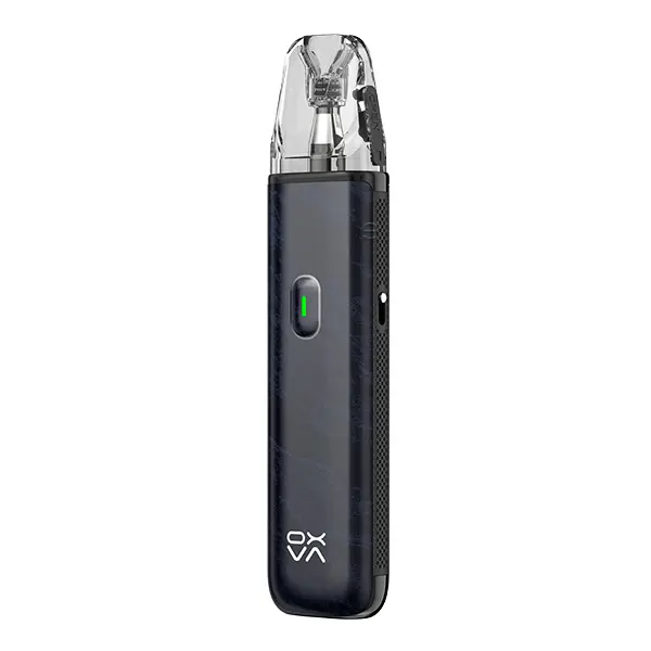 Oxva Xlim Go Lite Pod Kit in Dunkelgrau, schlankes Pod-System mit LED-Anzeige