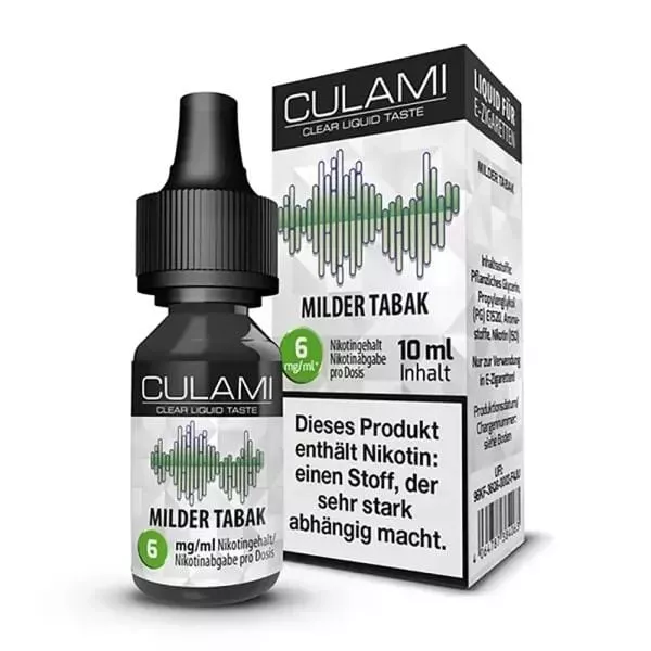 Milder Tabak - 10ml Liquid