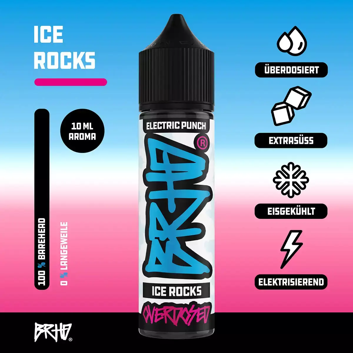 Electric Punch Ice Rocks