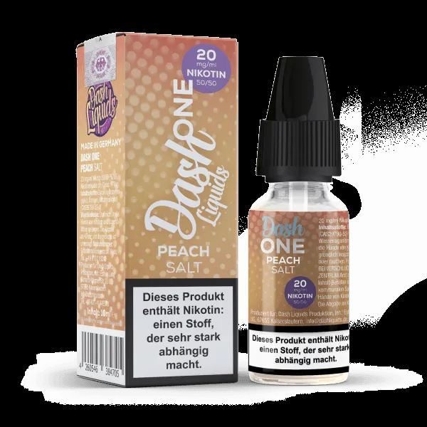 Dash One - Peach - 10ml Nikotinsalz-Liquid