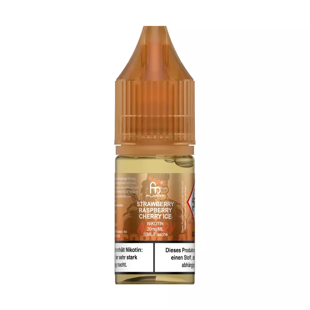 Fumot Strawberry Raspberry Cherry - 10ml Nikotinsalz-Liquid