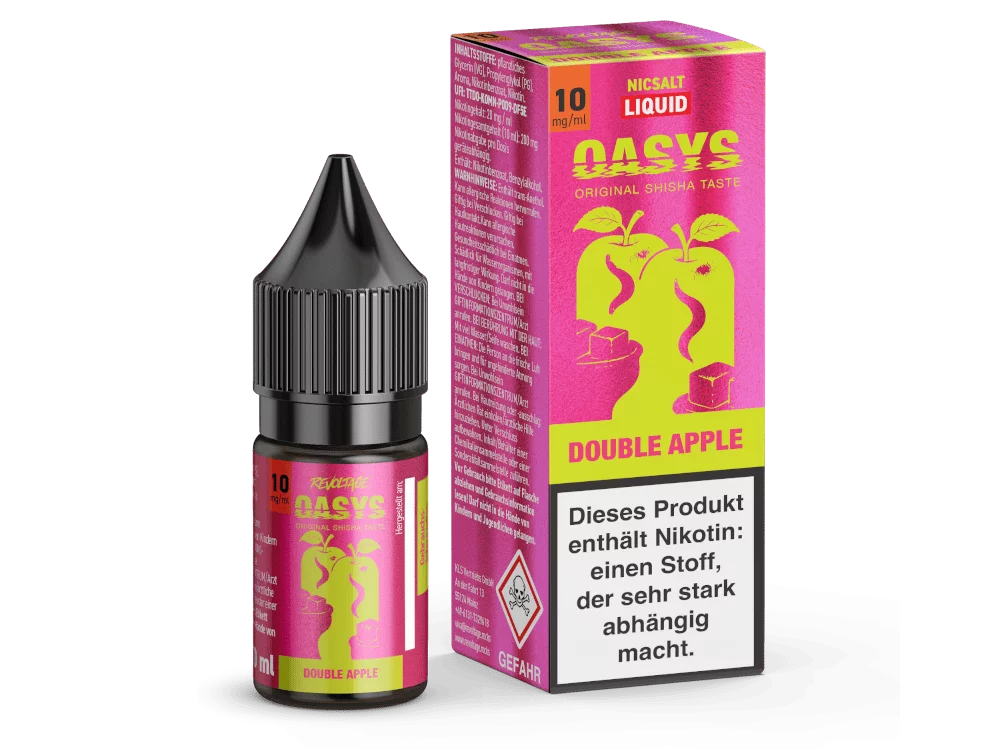 Oasys - Double Apple - 10ml Nikotinsalz-Liquid