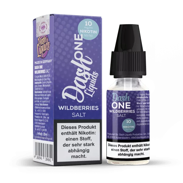 Dash One - Wildberries - 10ml Nikotinsalz-Liquid