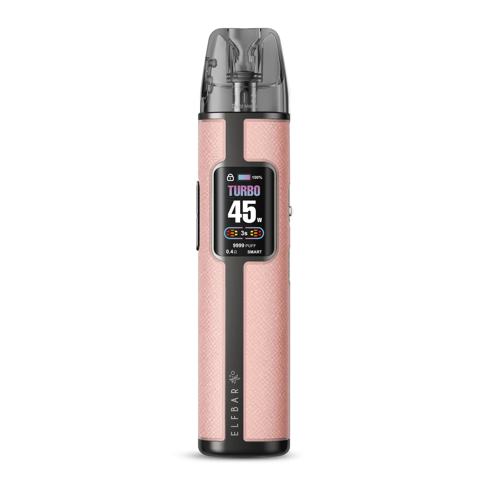 Elfbar ELFX Pro Refillable Kit in Pink – Akkuträger mit Pod und Display, Einzelansicht