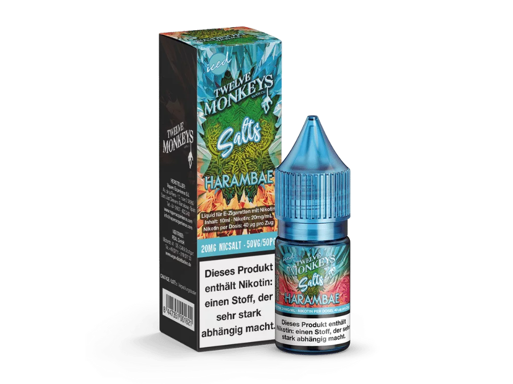 Iced - Harambae - 10ml Nikotinsalz-Liquid