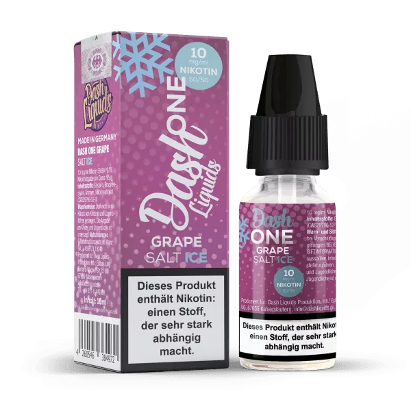 Dash One - Grape Ice - 10ml Nikotinsalz-Liquid