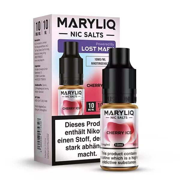 Maryliq Cherry Ice - 10ml Nikotinsalz-Liquid