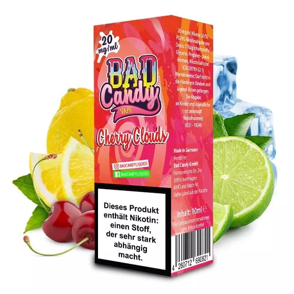 Cherry Clouds - 10ml Nikotinsalz-Liquid Cherry Clouds - 10ml Nikotinsalz-Liquid
