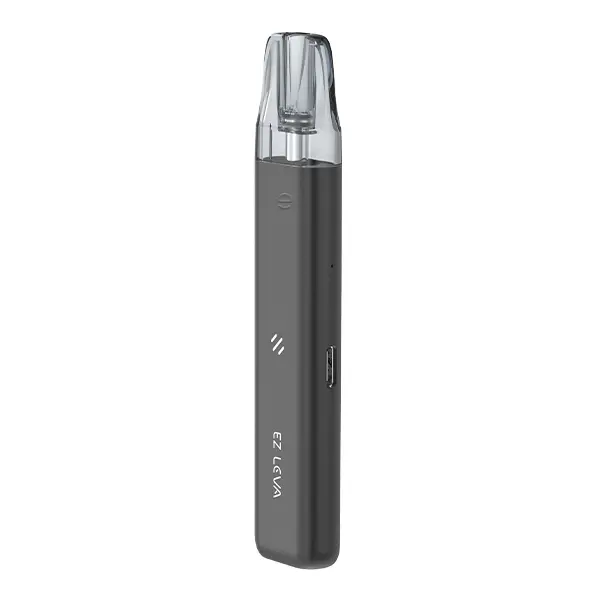 Innokin EZ Leva Pod Kit in Grau – schlankes Stift-Pod-System in der Seitenansicht