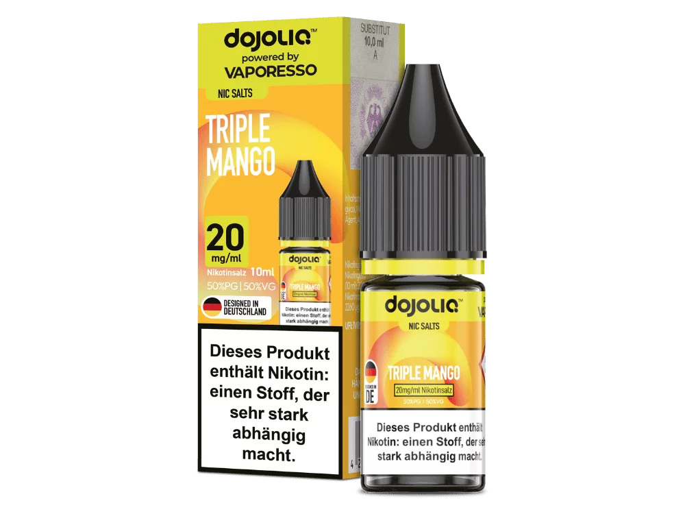 Dojoliq - Triple Mango - 10ml Nikotinsalz-Liquid