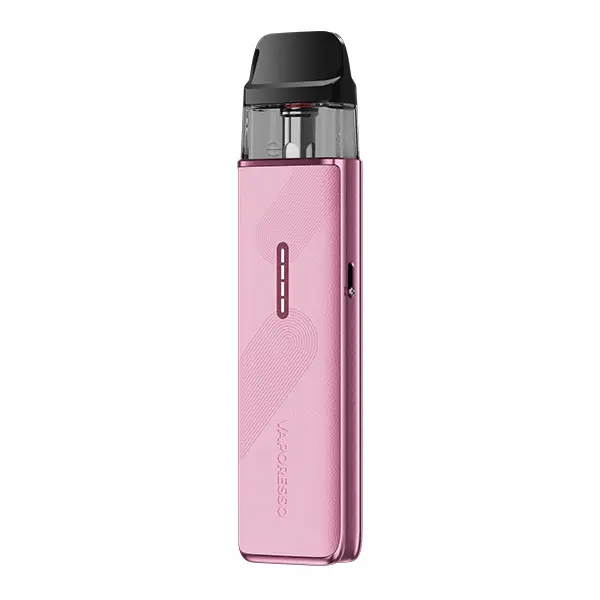 Vaporesso XROS 5 Mini Pod Kit Leather Edition in Rosa – kompaktes Pod-System, Frontansicht
