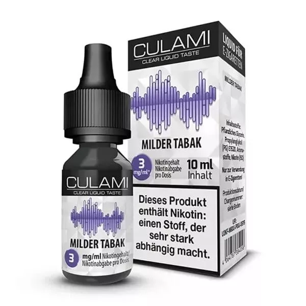 Milder Tabak - 10ml Liquid