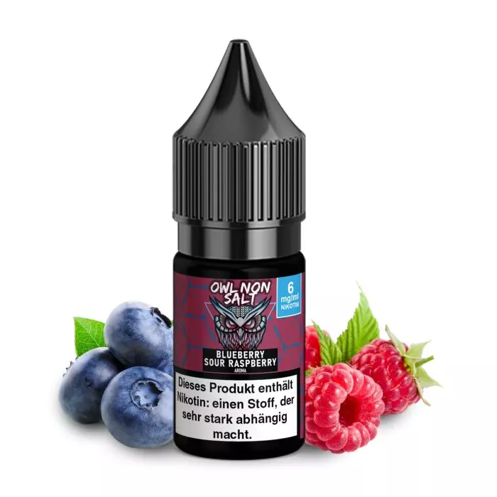 OWL Non-Salt - Blueberry Sour Raspberry - 10ml Liquid