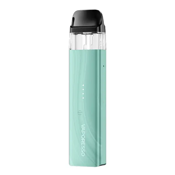 vaporesso-xros-se-5.jpg Vaporesso XROS SE Pod Kit in Baby Blue – schlankes Pod-System in Mintgrün-Türkis, Frontansicht